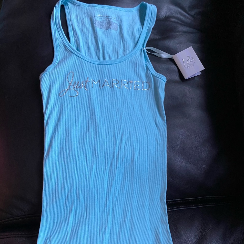 Just Married Tank Top